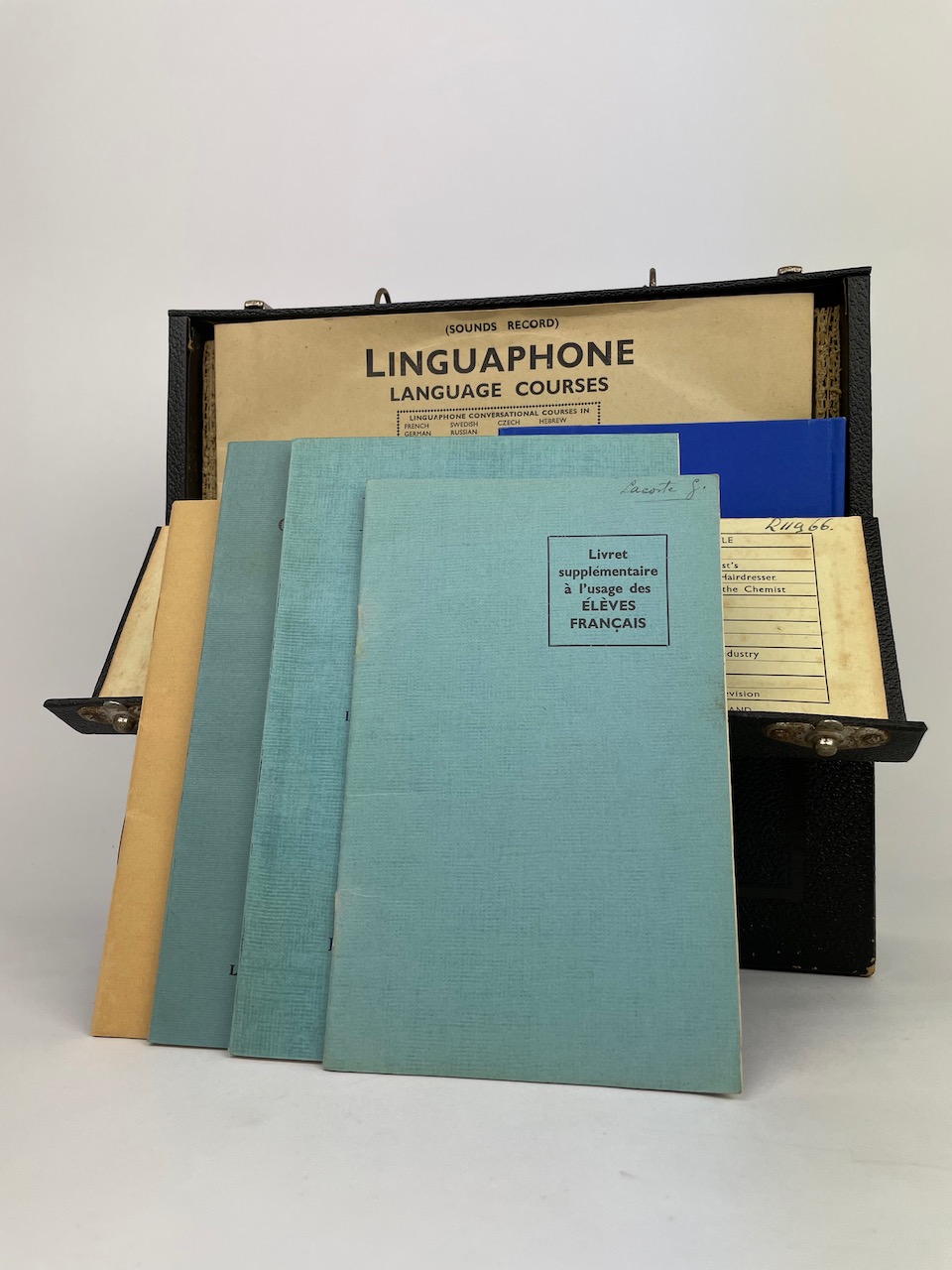 Linguaphone Conversational Course English - Complete set - 16 records and 5 booklets in original box 6