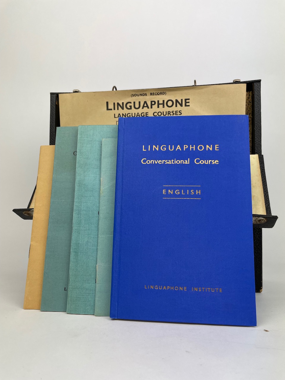 Linguaphone Conversational Course English - Complete set - 16 records and 5 booklets in original box 7