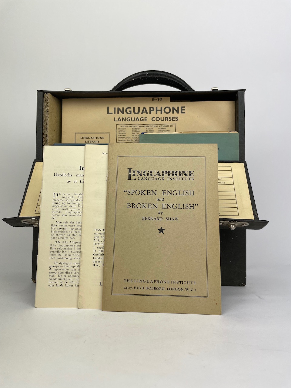 Linguaphone Conversational Course English - Complete set - 16 records and 6 booklets in original box 5
