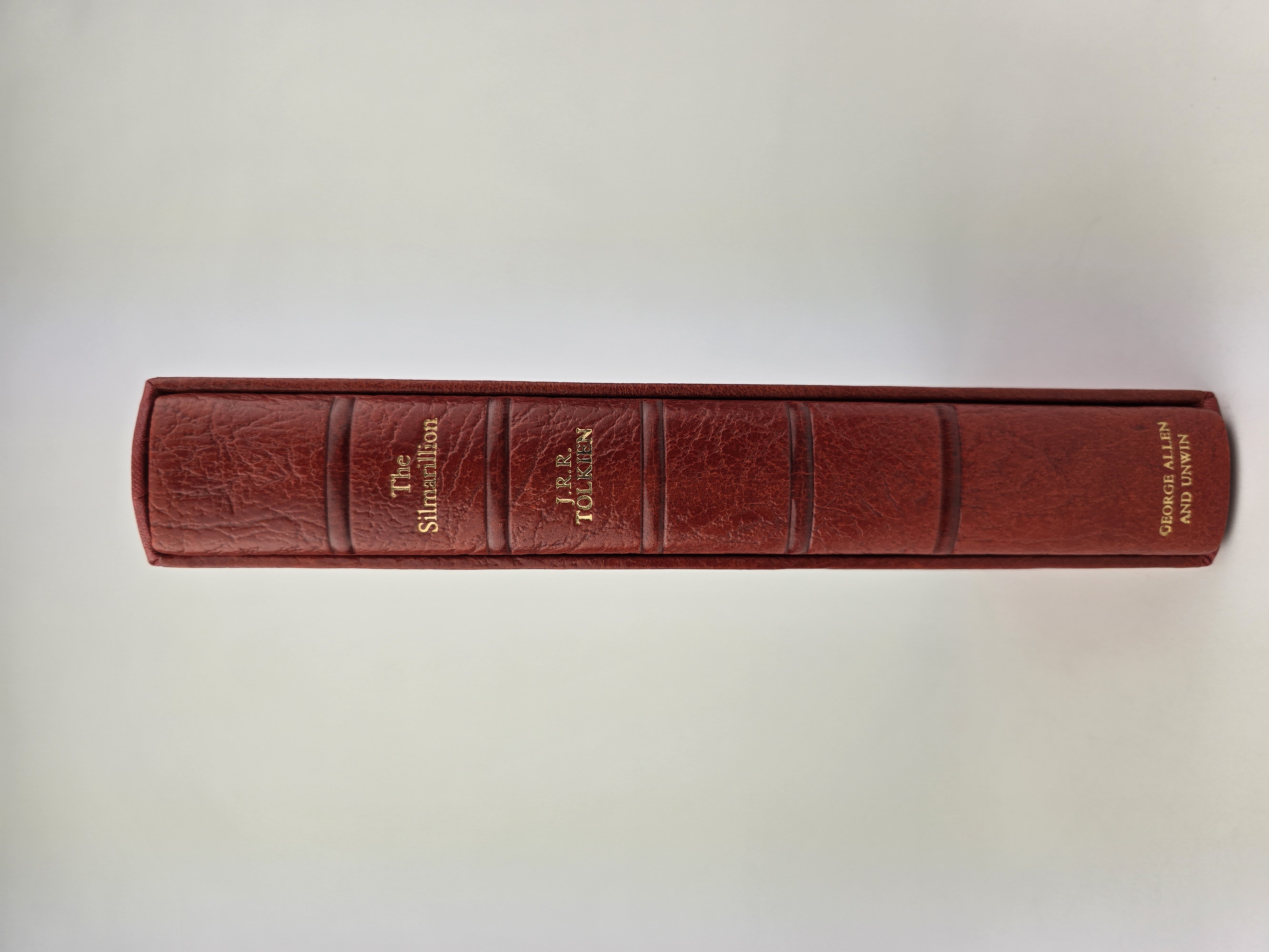The Silmarillion – 1982 Deluxe Limited Edition in Full Red Goatskin | Copy No. 260/1000