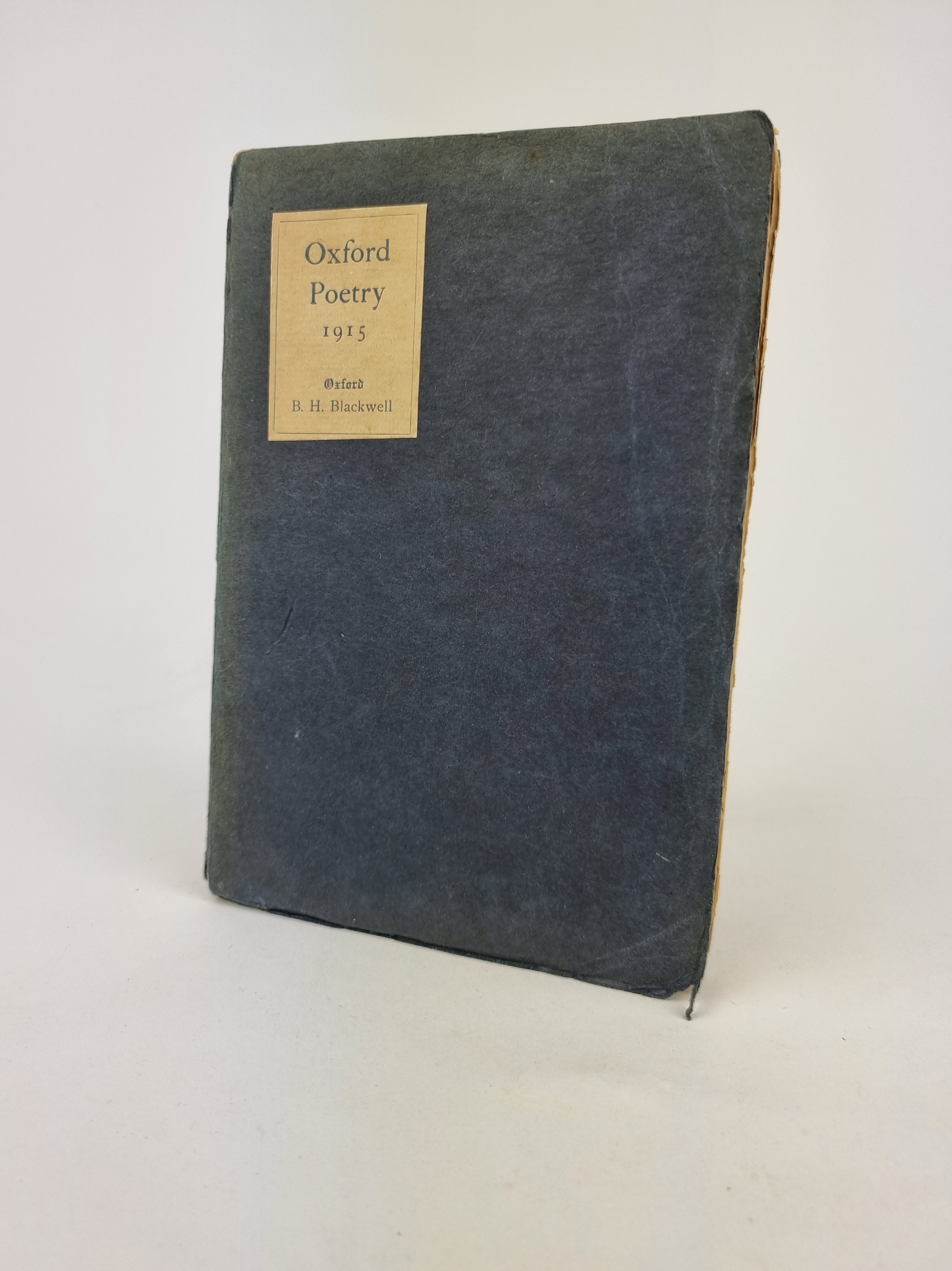 Oxford Poetry 1915 1st Edition, J.R.R. Tolkien's Goblin Feet