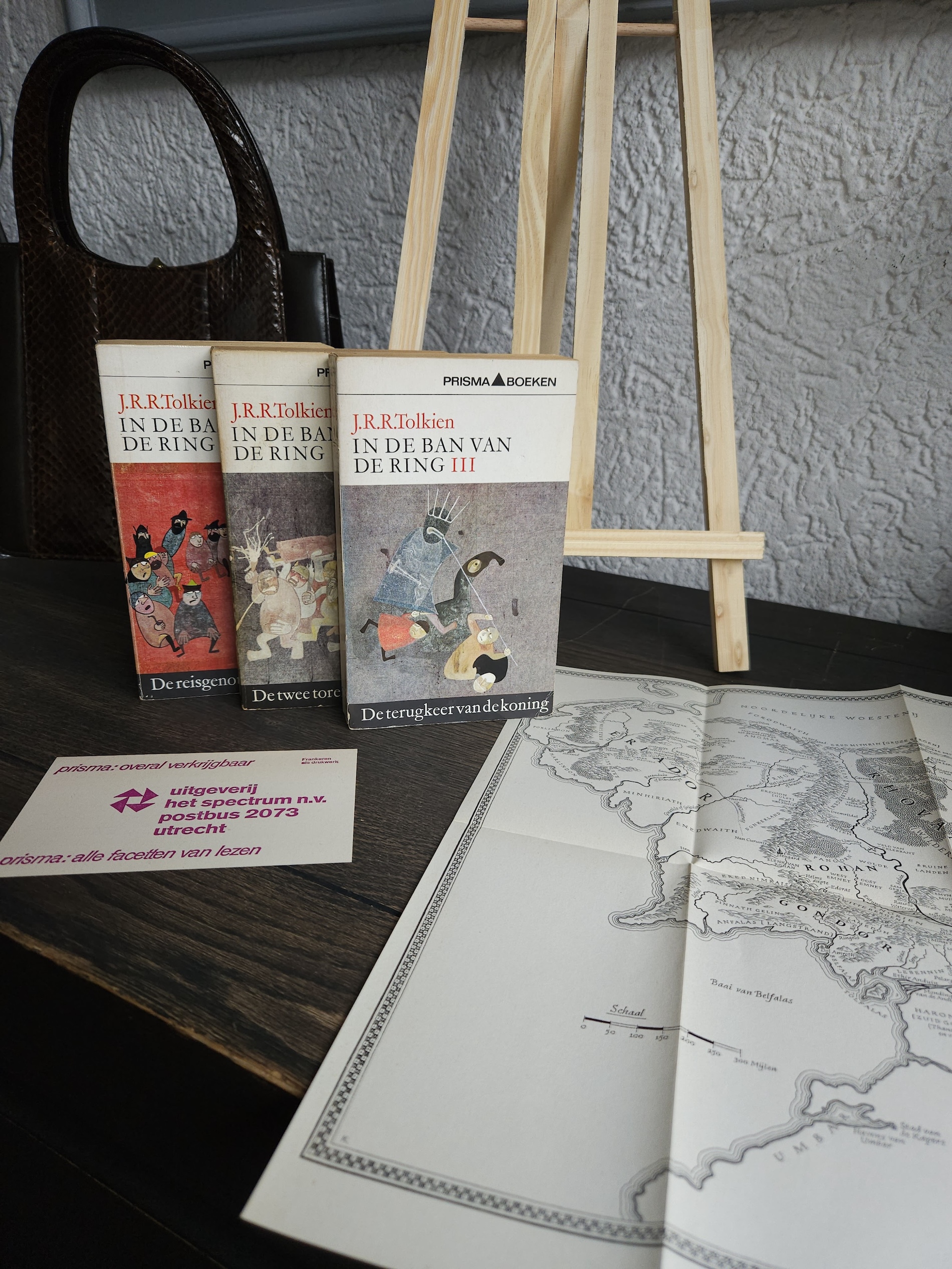 In de ban van de ring I–III – J.R.R. Tolkien, Prisma-Boeken 1111-1113, eerste druk (1965)