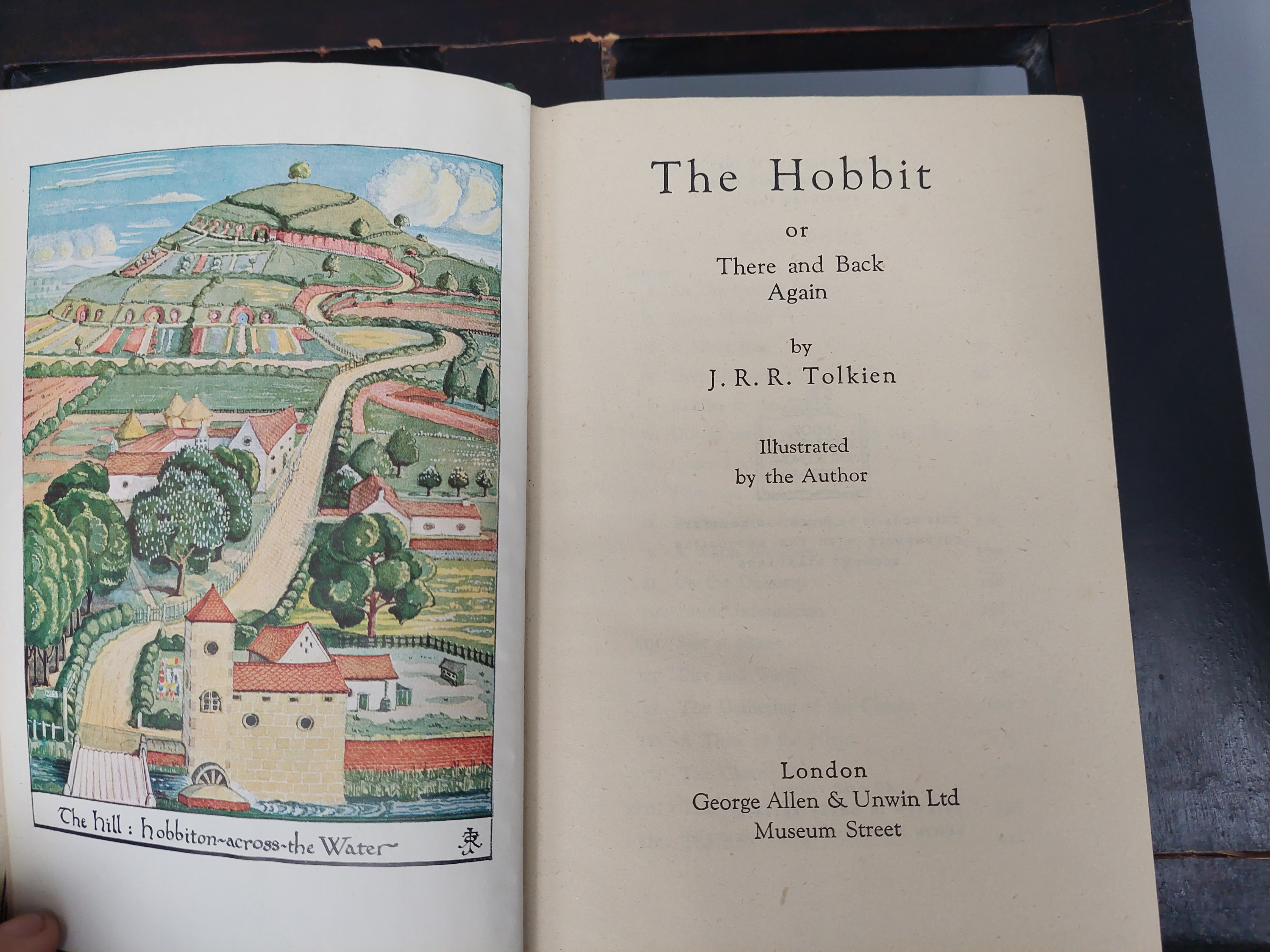 
The Hobbit by J.R.R. Tolkien, 1942 1st 3rd, Allen & Unwin 4