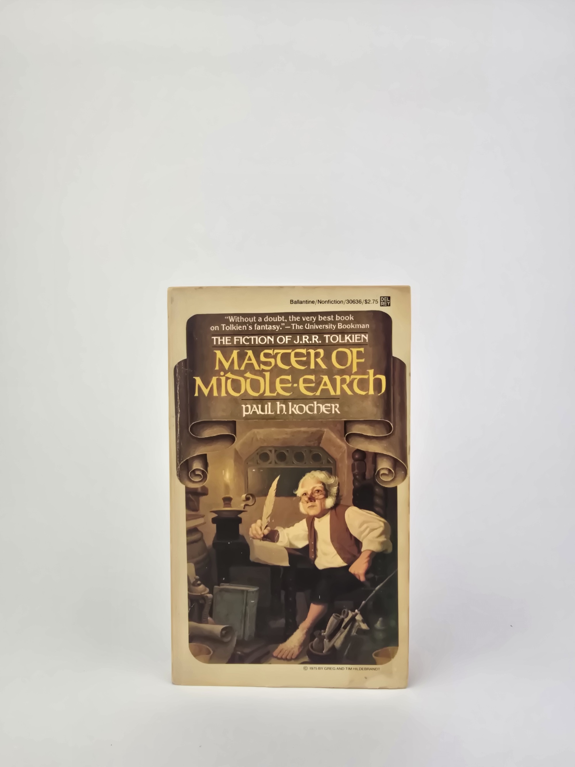 Master of Middle-earth – Paul H. Kocher – Ballantine Fourth Printing, 1981