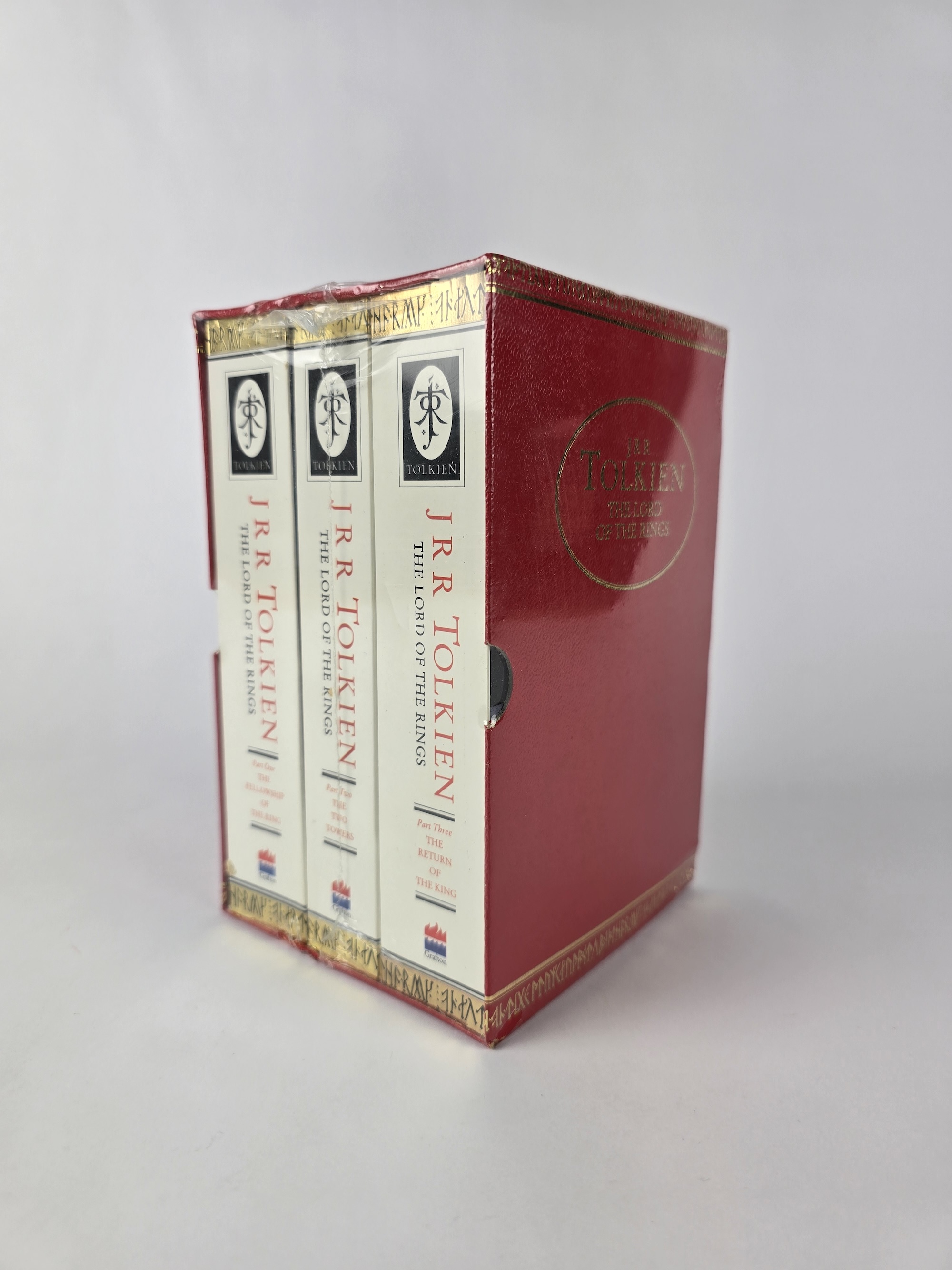 The Lord of the Rings – Tolkien Centenary 3-Volume Boxed Paperback Set (Grafton/HarperCollins, 1991) – ISBN 0-261-10238-9