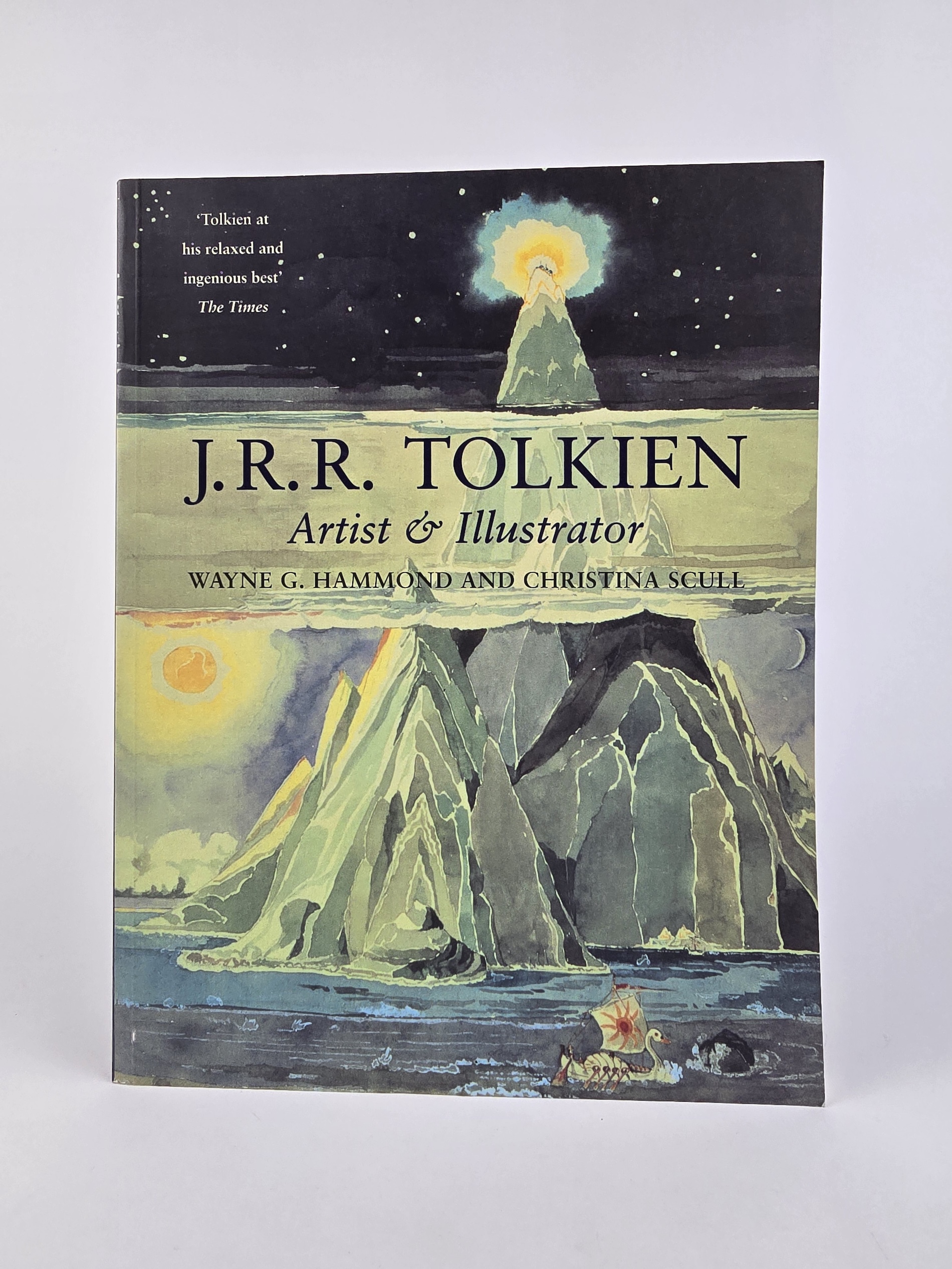 J.R.R. Tolkien: Artist & Illustrator — Wayne G. Hammond and Christina Scull — HarperCollins Paperback, Second Printing, 1998