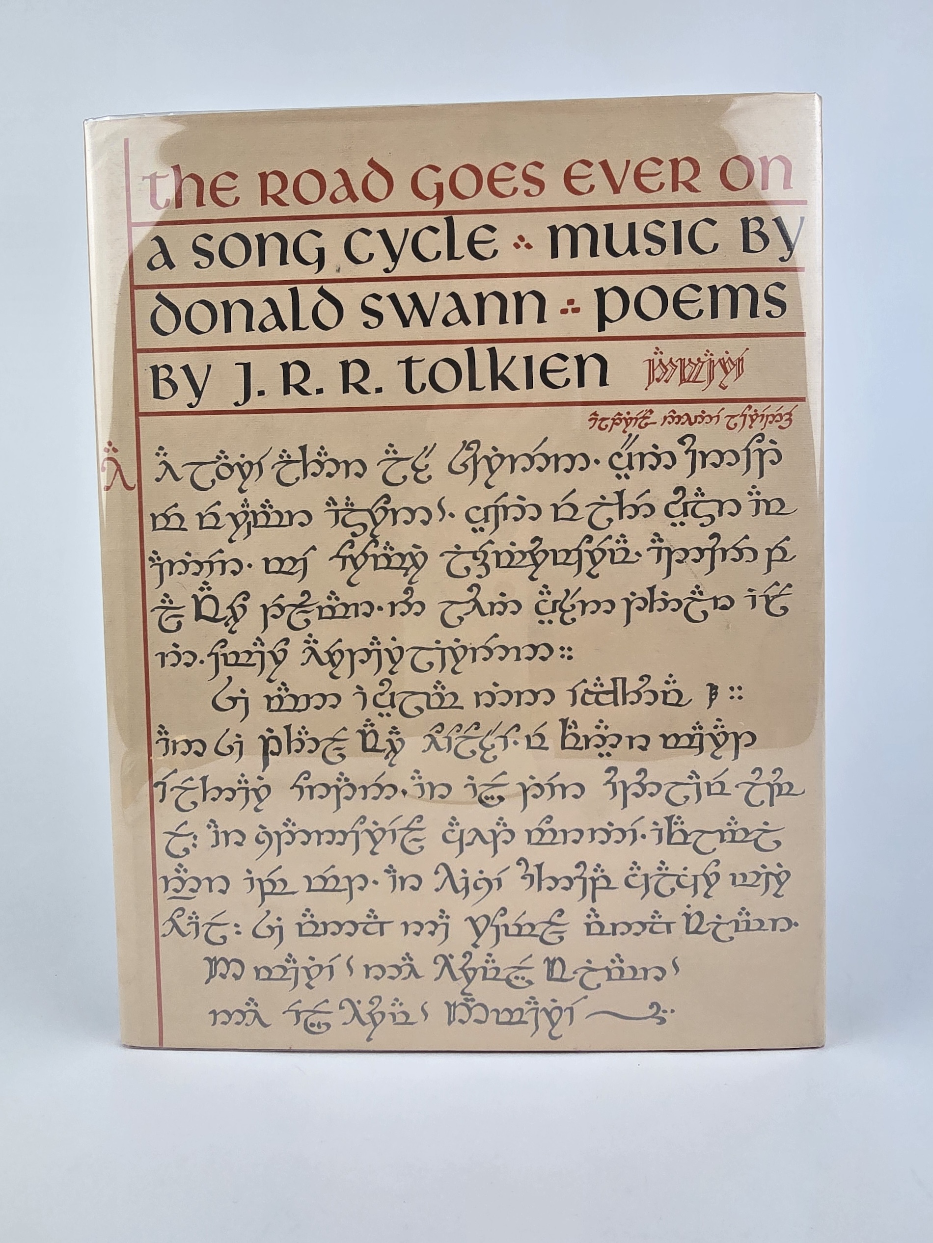 The Road Goes Ever On — J.R.R. Tolkien and Donald Swann — First US Edition, First Printing, 1967