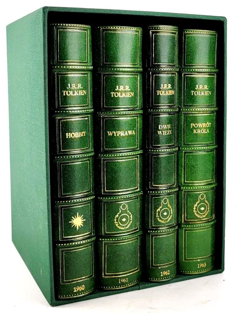 The Hobbit and The Lord of the Rings — first Polish editions, 1960–1963