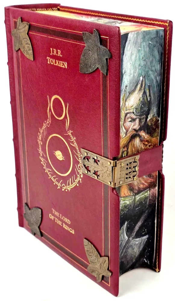 The Lord of the Rings — Alan Lee illustrated, 1991, custom leather binding, no. 3