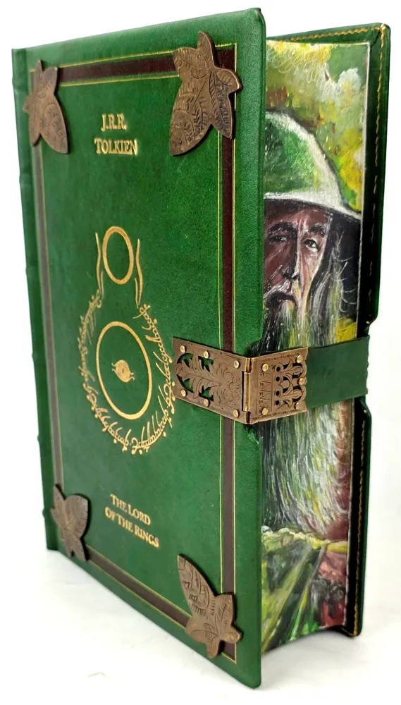 The Lord of the Rings — Alan Lee illustrated, 1991, custom leather binding, no. 4