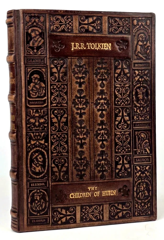 The Children of Húrin — Alan Lee illustrated, 2007, custom full-leather binding