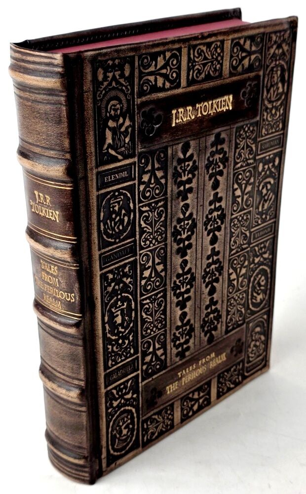 Tales from the Perilous Realm — Alan Lee illustrated, custom full-leather binding