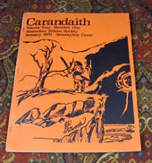 Carandaith, Volume 2 Number 1, January 1970