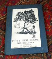 Fifty New Poems For Children, Contains Goblin Feet By J.R.R. Tolkien