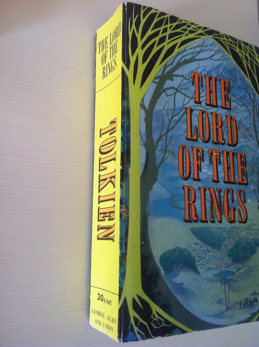 The Lord of the Rings One volume edition signed by Tolkien